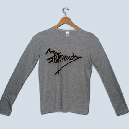 Camiseta Chico/Chica firma manga larga
