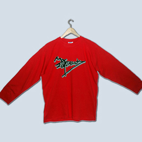 Camiseta Chico firma manga larga